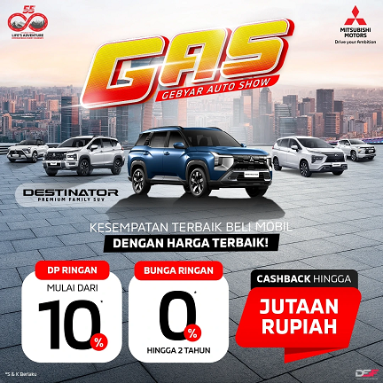 Mitsubishi diskon besar murah